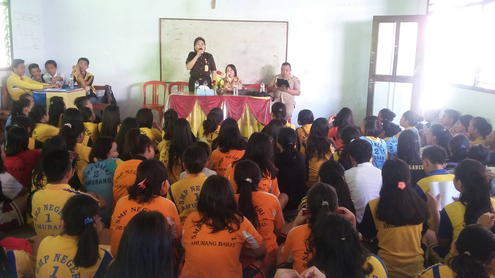 Tahun Ajaran Baru, Dikpora Minsel Sosialisasi Anti Bullying